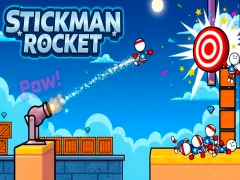 Leikur Stickman Rocket á netinu