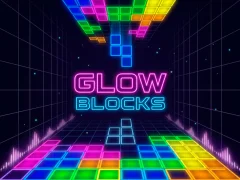 Leikur Glow Blocks á netinu