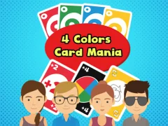 Leikur 4 Colors Card Mania á netinu