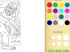 Leikur Bigfoot Coloring Book á netinu