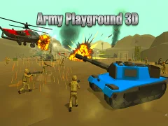 Leikur Army Playground 3D á netinu