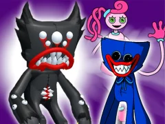 Leikur Mommy long legs and Huggy Wuggy á netinu