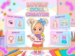 Leikur Lovely Doll Creator á netinu
