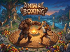 Leikur Animal Boxing á netinu