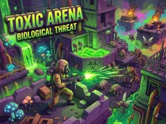 Leikur Toxic Arena Biological Threat á netinu