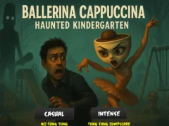 Leikur Ballerina Cappuccina Haunted Kindergarten á netinu