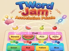 Leikur Word Jam Association Puzzle á netinu