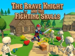 Leikur The Brave Knight and the Fighting Skulls á netinu