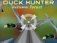 Leikur Duck Hunter Autumn forest á netinu