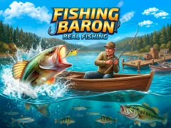 Leikur Fishing Baron Real Fishing á netinu