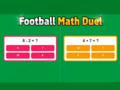 Leikur Football Math Duel á netinu