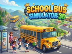 Leikur School Bus Simulator 3D á netinu