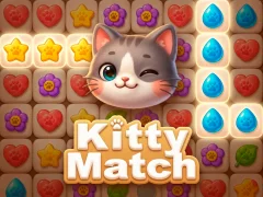 Leikur Kitty Match 3 á netinu