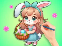 Leikur Coloring Book: Easter Eggs DIY á netinu