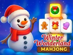 Leikur Winter Wonderland Mahjong á netinu