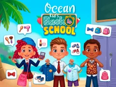 Leikur Ocean Kids Back To School á netinu