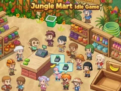 Leikur Jungle Mart idle game á netinu