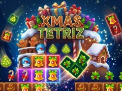 Leikur Xmas Tetriz á netinu