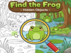 Leikur Find the Frog Hidden Objects á netinu