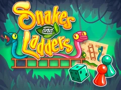 Leikur Snakes and Ladders á netinu