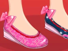 Leikur Princess Mulan Shoes Design á netinu