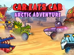 Leikur Car Eats Car: Arctic Adventure á netinu