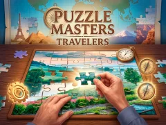 Leikur Puzzle Masters: Travelers á netinu