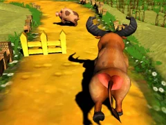 Leikur Escaped Bull á netinu