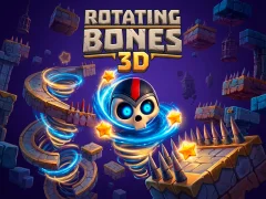 Leikur Rotating Bones 3D á netinu