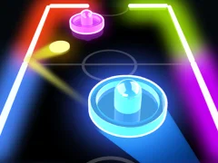 Leikur Glow Hockey HD á netinu