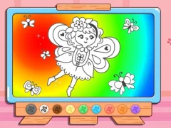 Leikur Coloring Book: Floral Dance á netinu
