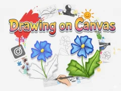 Leikur Drawing on Canvas á netinu