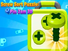 Leikur Screw Sort Puzzle: Pin Jam 3D á netinu