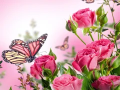 Leikur Butterflies Puzzle á netinu