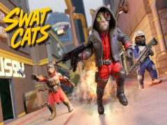 Leikur SWAT Cats Shooter á netinu