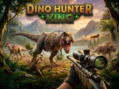 Leikur Dino Hunter King á netinu
