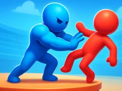 Leikur Stickman Army Pusher á netinu