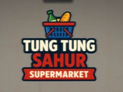 Leikur Tung Tung Sahur Supermarket á netinu