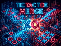 Leikur Tic Tac Toe Merge á netinu