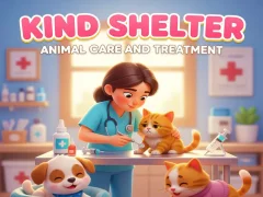 Leikur Kind Shelter  Animal Care and Treatment á netinu