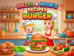 Leikur Hazel & Mom's Recipes Burger á netinu
