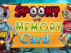 Leikur Spooky Memory Card á netinu