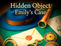 Leikur Hidden Object Emily's Case á netinu