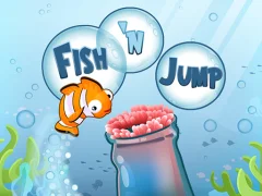 Leikur Fish and Jump á netinu