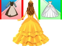 Leikur Princess Dress Up Run á netinu