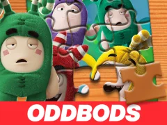 Leikur Oddbods Jigsaw Puzzle á netinu