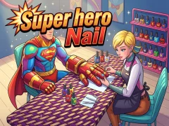 Leikur Super hero Nail á netinu