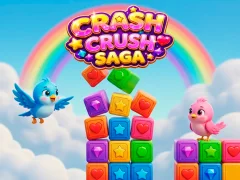 Leikur Crash Crush Saga á netinu