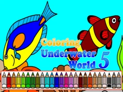 Leikur Coloring Underwater World 5 á netinu