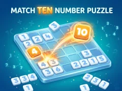 Leikur Match Ten Number Puzzle á netinu